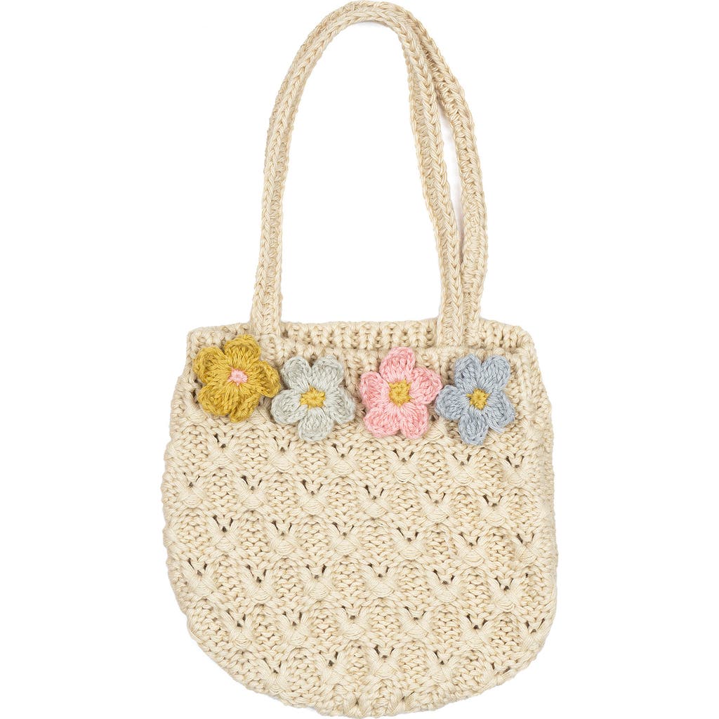Wild Wawa Crochet Purse In Neutral