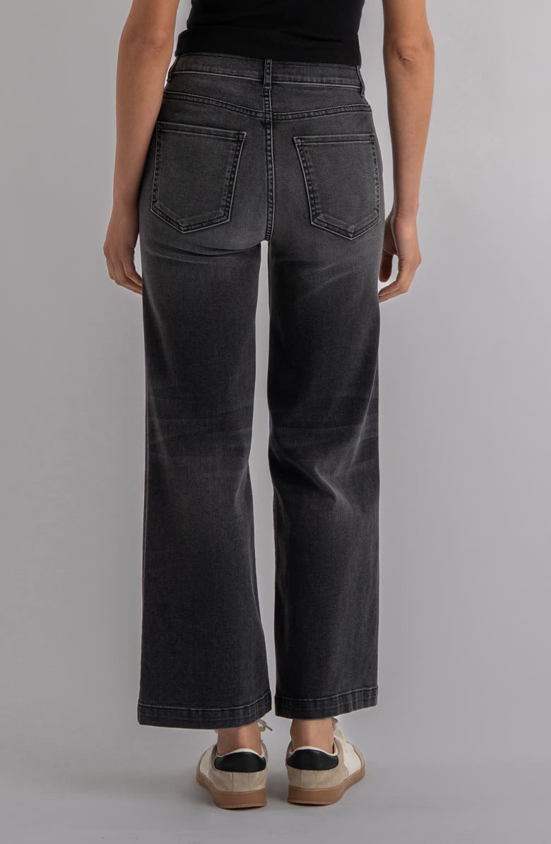 SWAT FAME Meg Fab Ab High Waist Ankle Wide Leg Jeans, Alternate, color, Enjoy