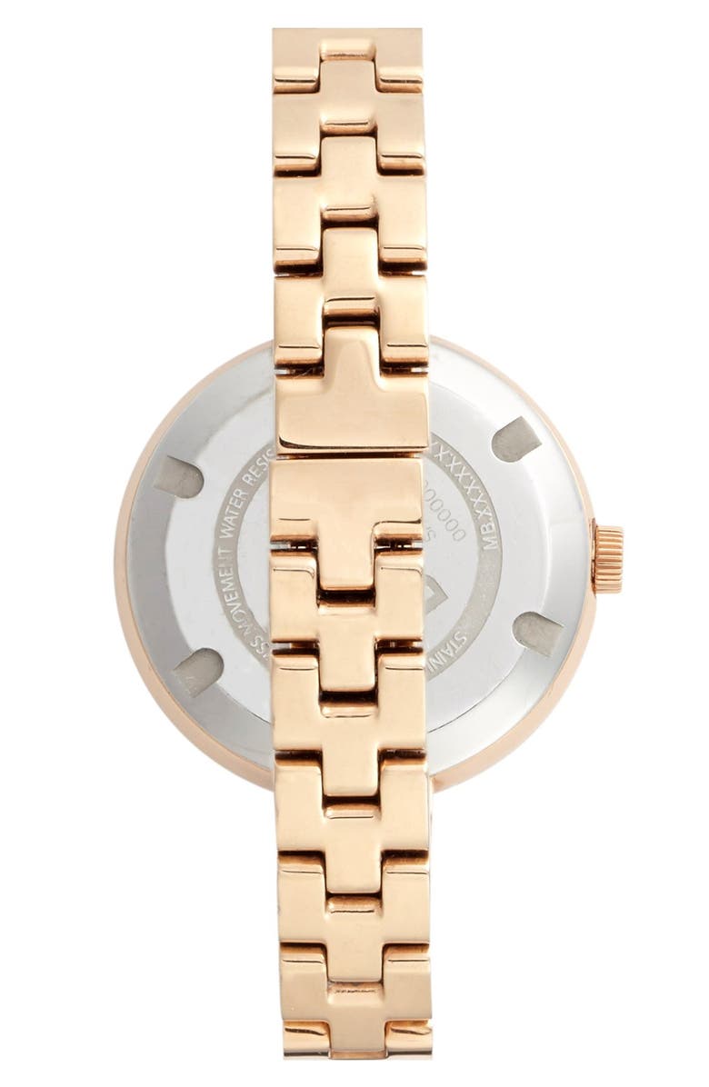 Movado 'Bold' Crystal Accent Bangle Watch, 34mm, Alternate, color,