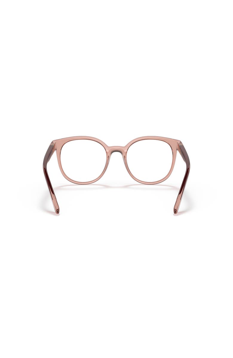 Dolce&Gabbana 51mm Phantos optical glasses, Alternate, color, Pink