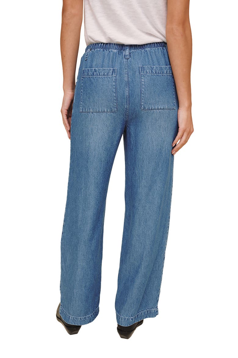 Drawstring Jeans, Alternate, color, INDIGO MIST WASH