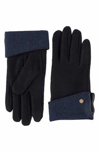 Tech Knit Gloves with Contrast Cuff