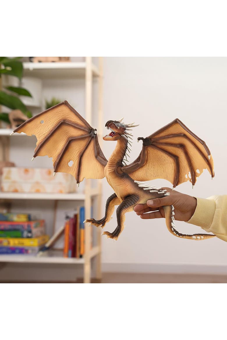 Wizarding World of Harry Potter, Hungarian Horntail Collectible Figurine, Alternate, color, Multicolored