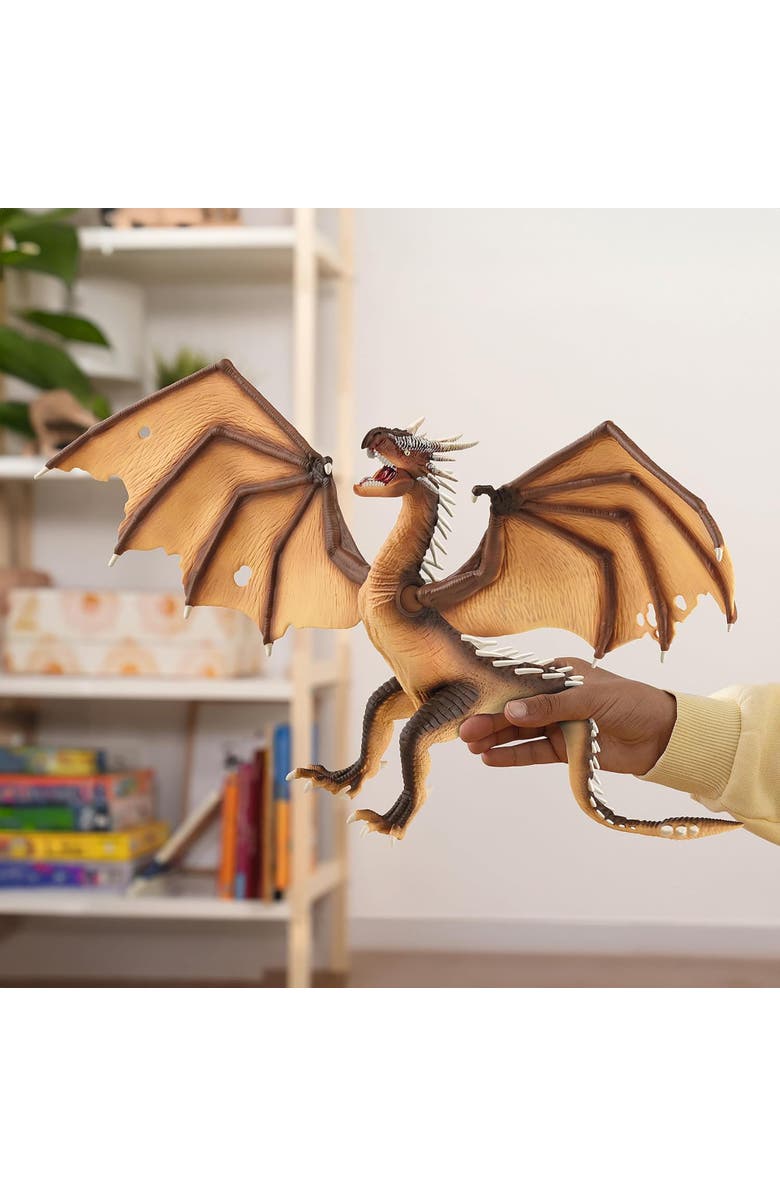 Schleich Wizarding World of Harry Potter, Hungarian Horntail Collectible Figurine, Alternate, color, Multicolored