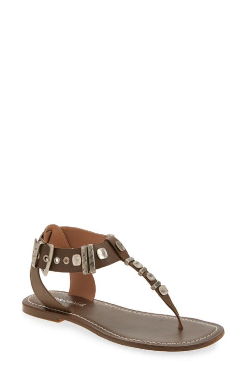 Jeffrey Campbell Leif Sandal In Olive Combo