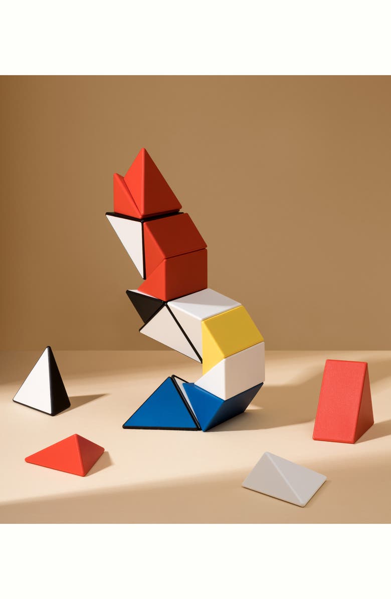 TRIDO Kids' The Style Edition 14-Piece Magnetic Construction Kit, Alternate, color, 