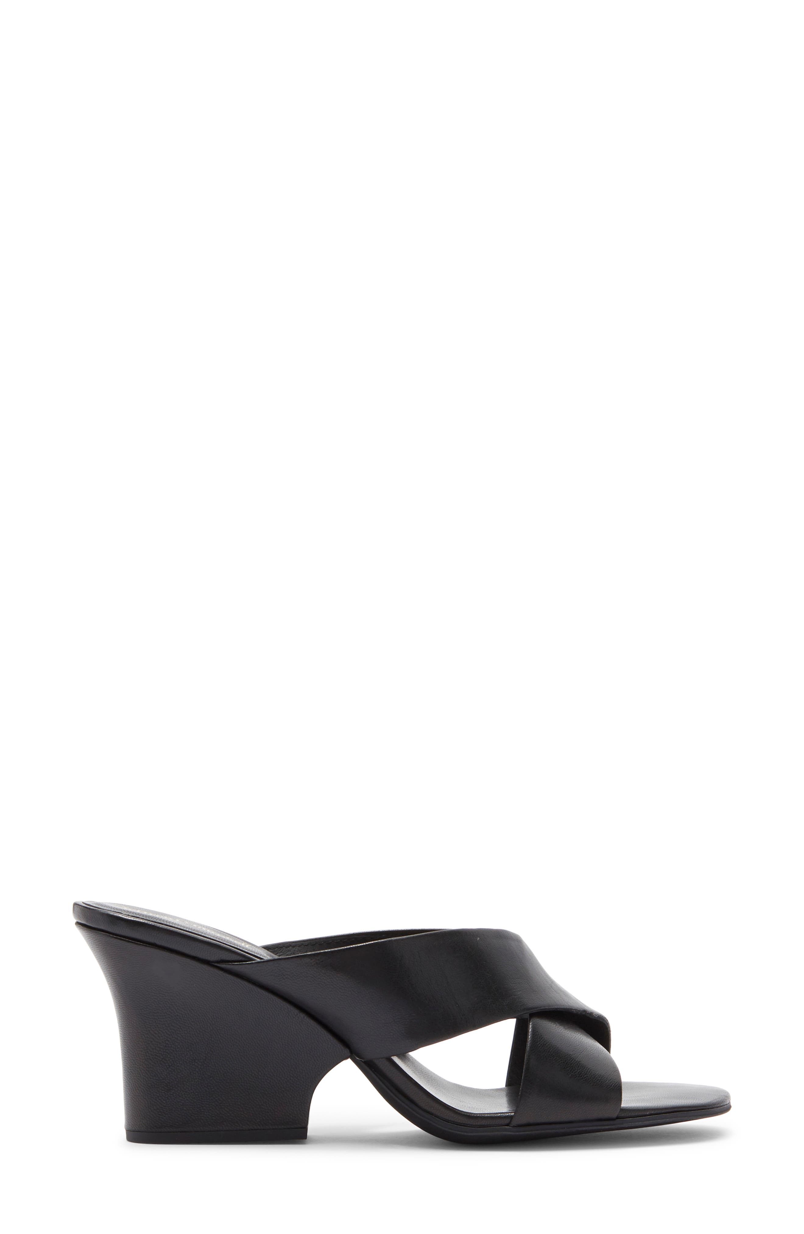 Jeffrey Campbell Tetra Slide Sandal, Alternate, color, Black