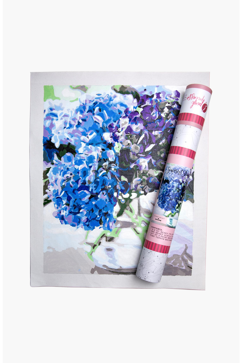 Sincerest Stems Paint by Numbers Kit, Alternate, color, Blues / Purples