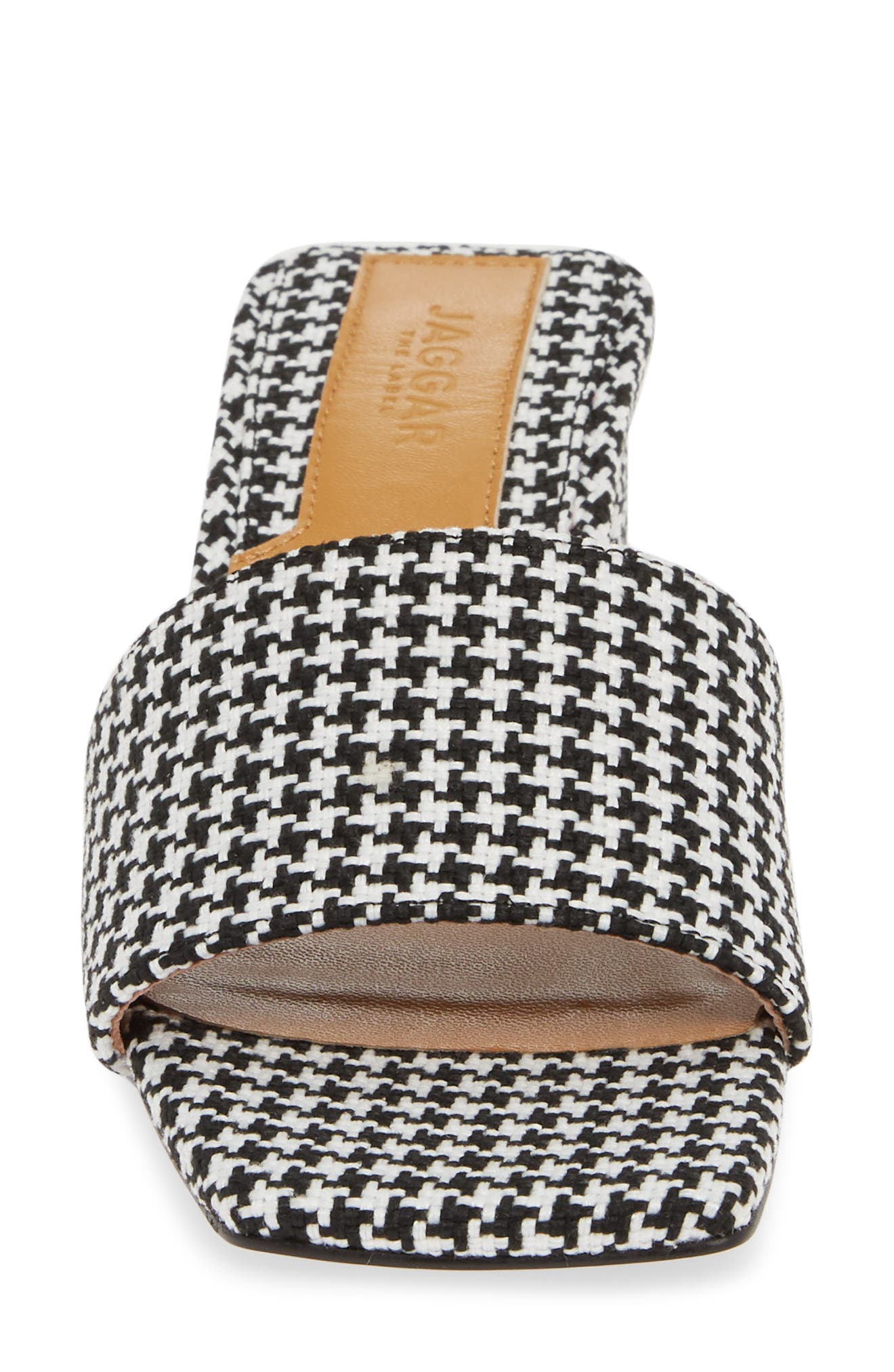 JAGGAR Meadow Houndstooth Slide Sandal, Alternate, color, 