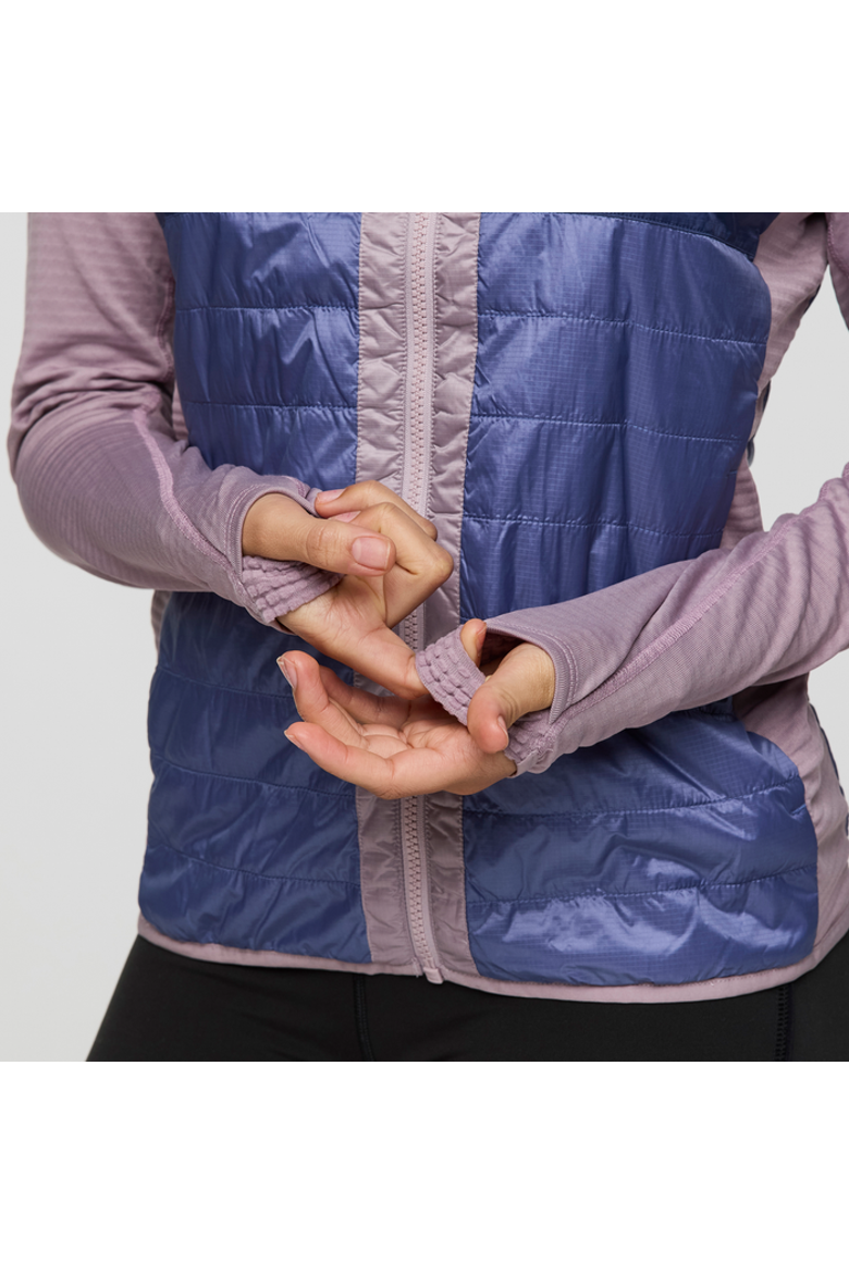 Capa Hybrid Insulated Jacket - Women's, Alternate, color, Quartz and Blue Smoke