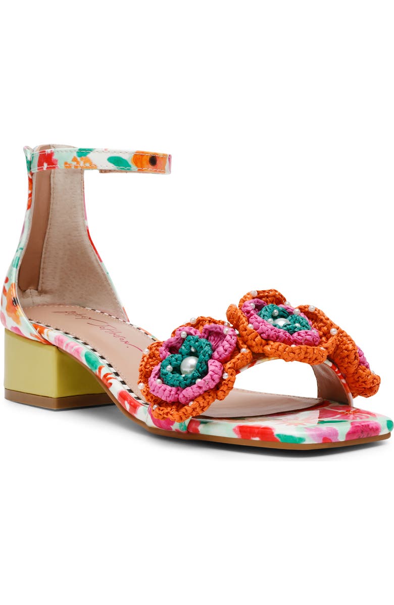 Betsey Johnson Brandee Ankle Strap Sandal, Main, color,