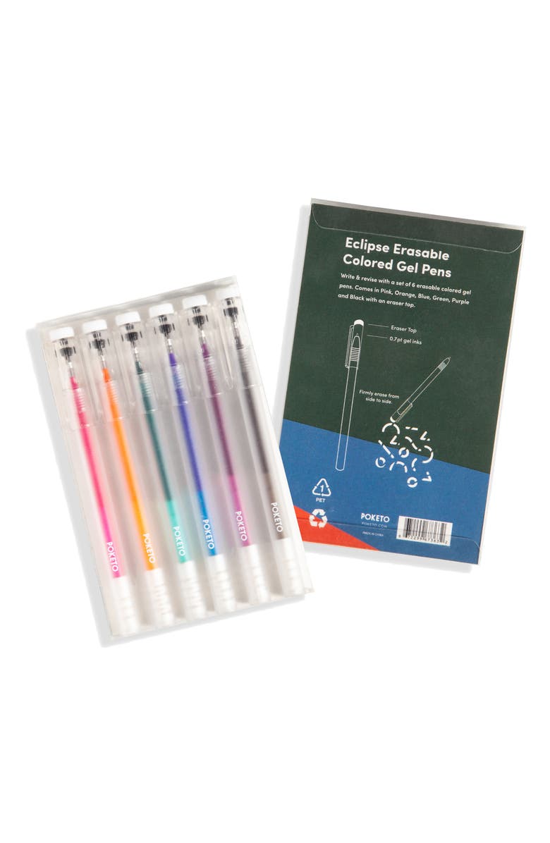 Poketo Eclipse Erasable Pens, Alternate, color, 