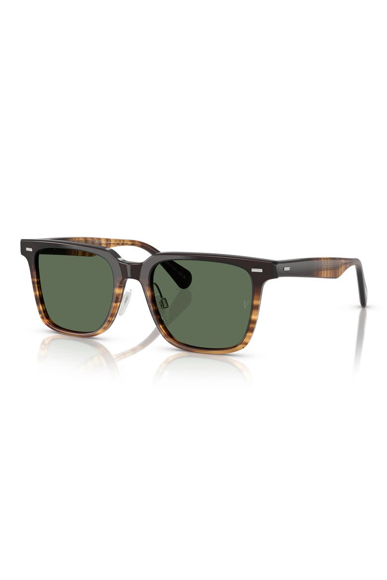 52mm Rectangular Polarized Sunglasses, Alternate, color, CORTADO/ G-15 POLAR