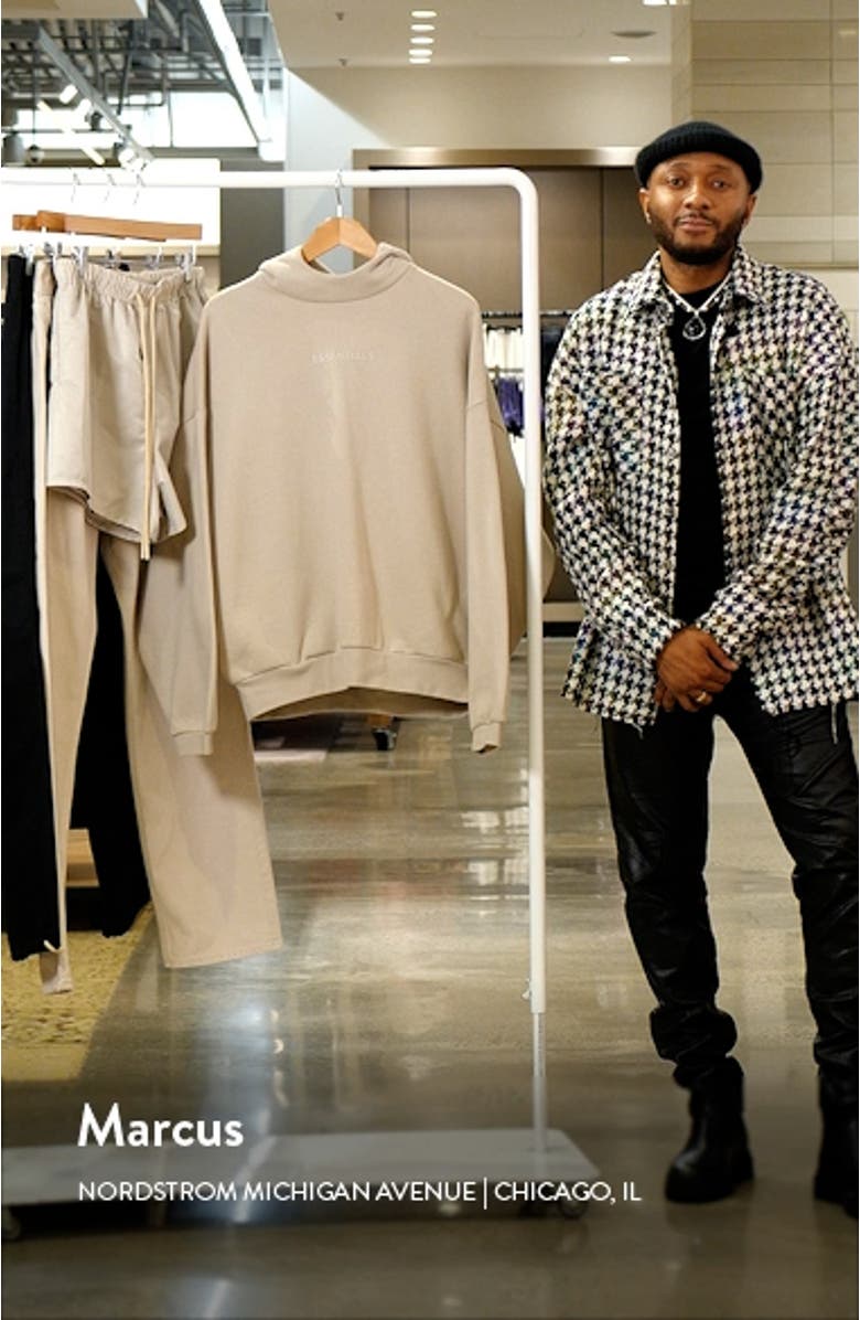 Essential Hoodie, sales video thumbnail