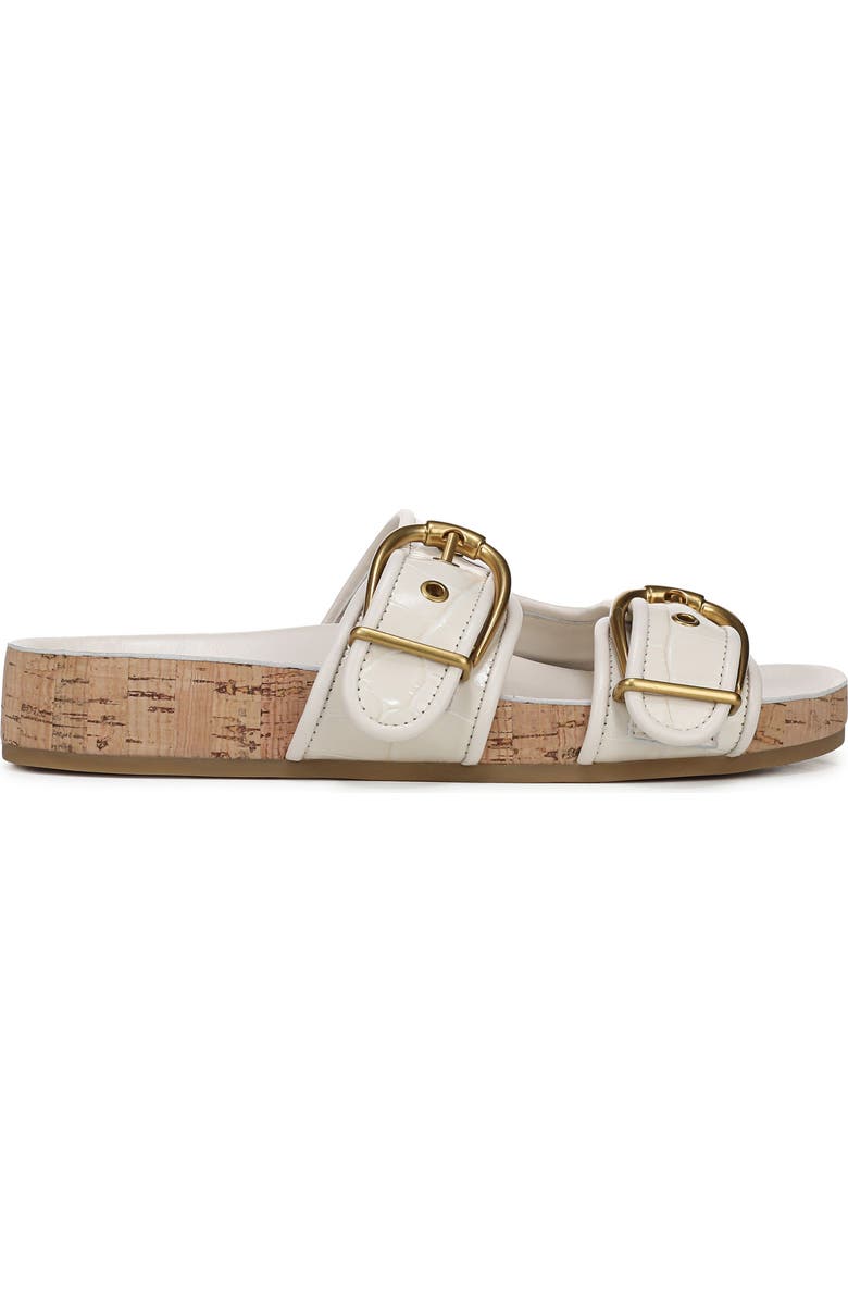 Veronica Beard Prue Two Strap Sandal, Alternate, color, Parchment