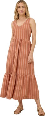 Pact Canopy Linen Easy Tank Dress Made with Organic Cotton