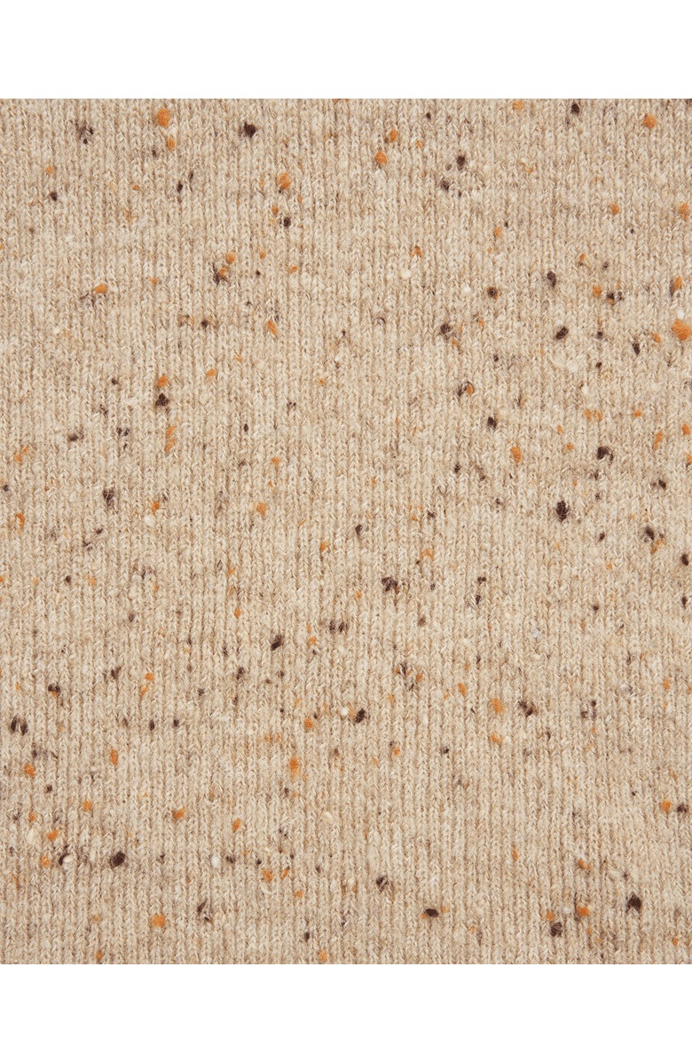 Fable England Taupe Knitted Scarf, Alternate, color, Taupe