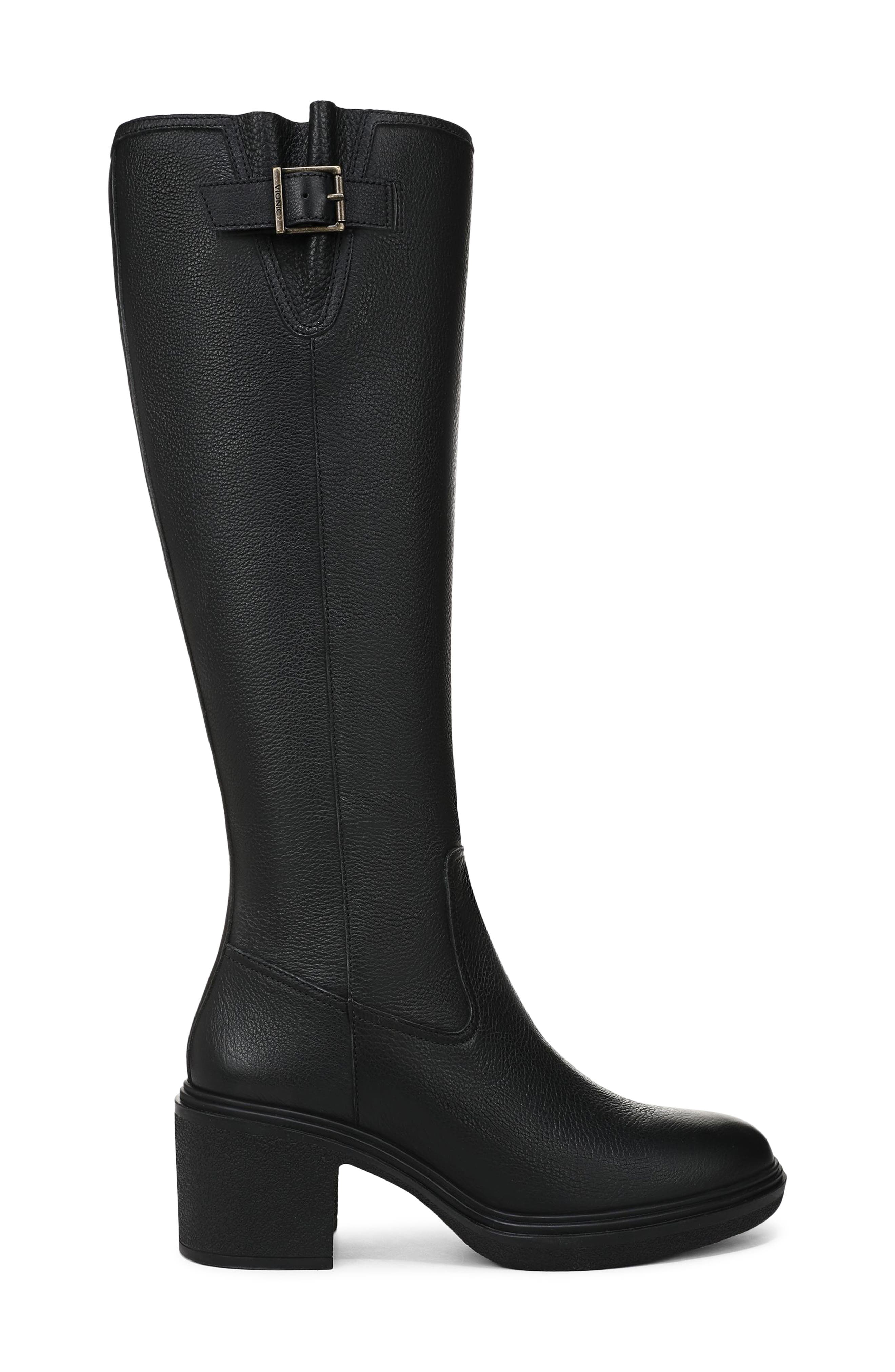 Vionic Sonora Knee High Boot, Alternate, color, Black