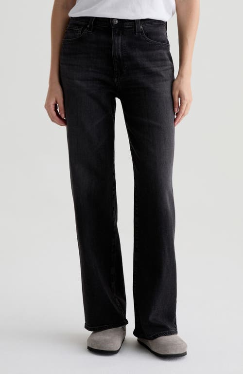 Ag Kora High Waist Wide Leg Jeans In Black