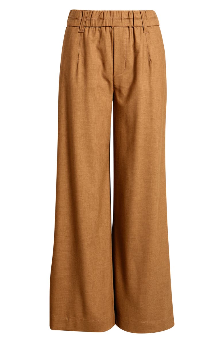 Wit & Wisdom Skyrise Side Seam Straight Leg Pants, Alternate, color, Butter Toffee