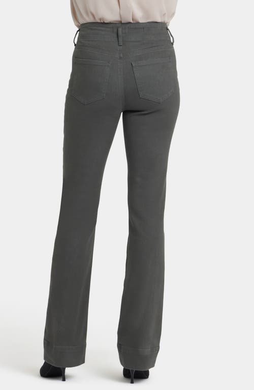 Nydj Barbara Hollywood High Waist Bootcut Jeans In Green