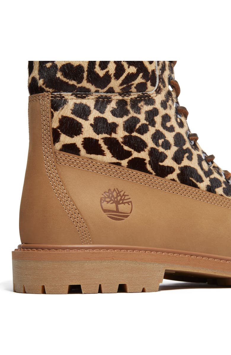 Timberland Premium Genuine Calf Hair 6-Inch Waterproof Boot, Alternate, color, Medium Beige Nubuck