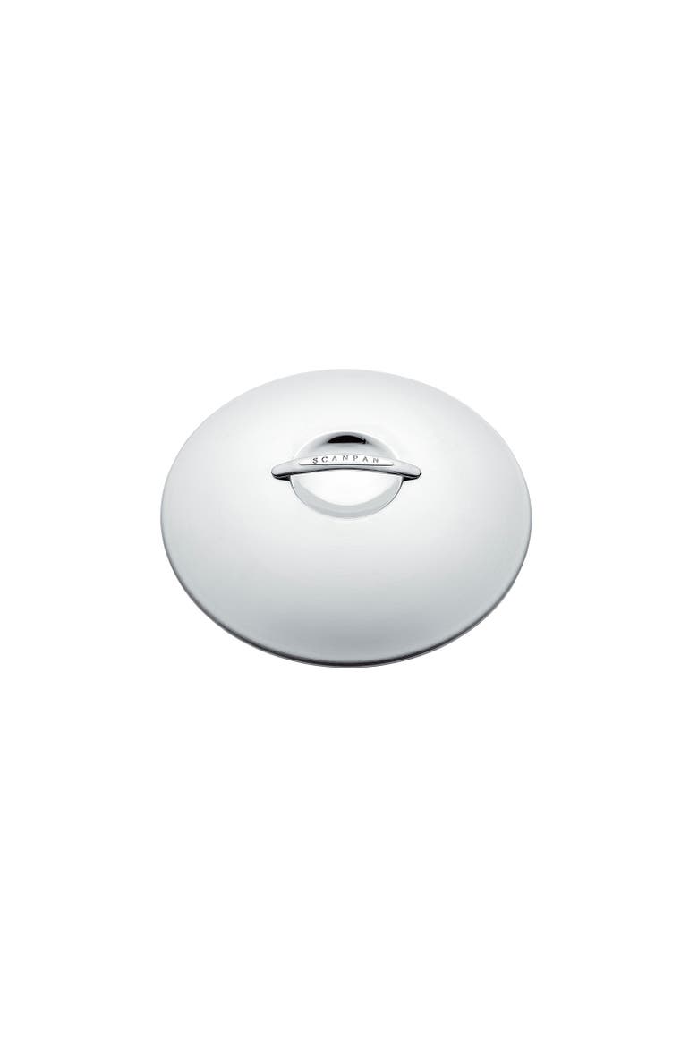 Professional 9.5 Inch Stainless Steel Lid, Main, color, Black