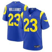 Nike Men's Nike Kyren Williams Royal Los Angeles Rams Team Game Player Jersey