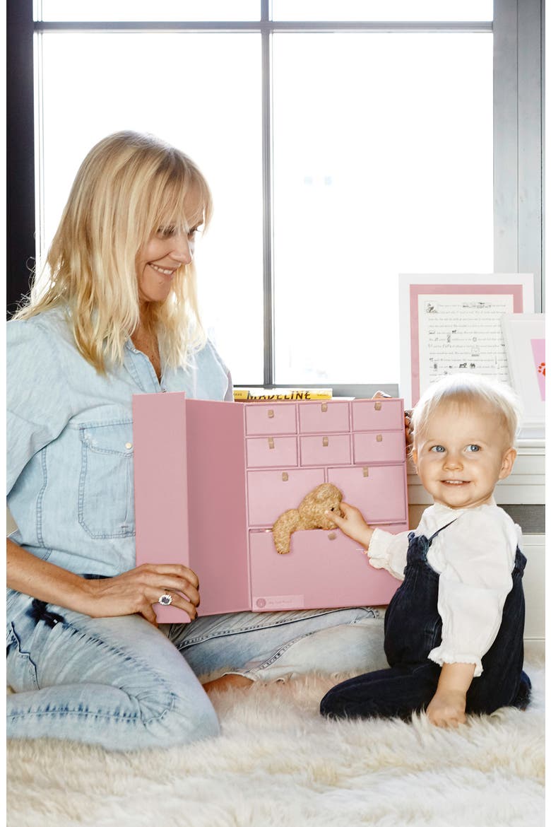 Baby Deluxe Keepsake Box, Alternate, color, PINK
