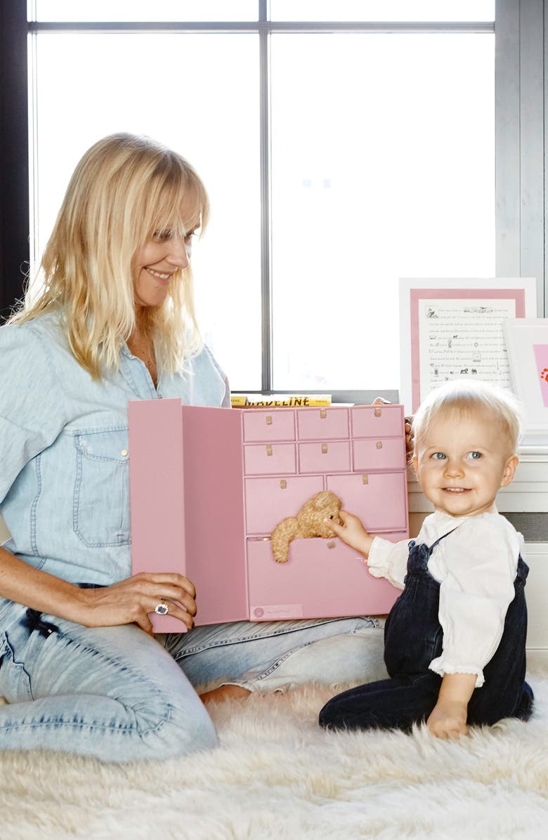 Savor Baby Deluxe Keepsake Box, Alternate, color, Pink