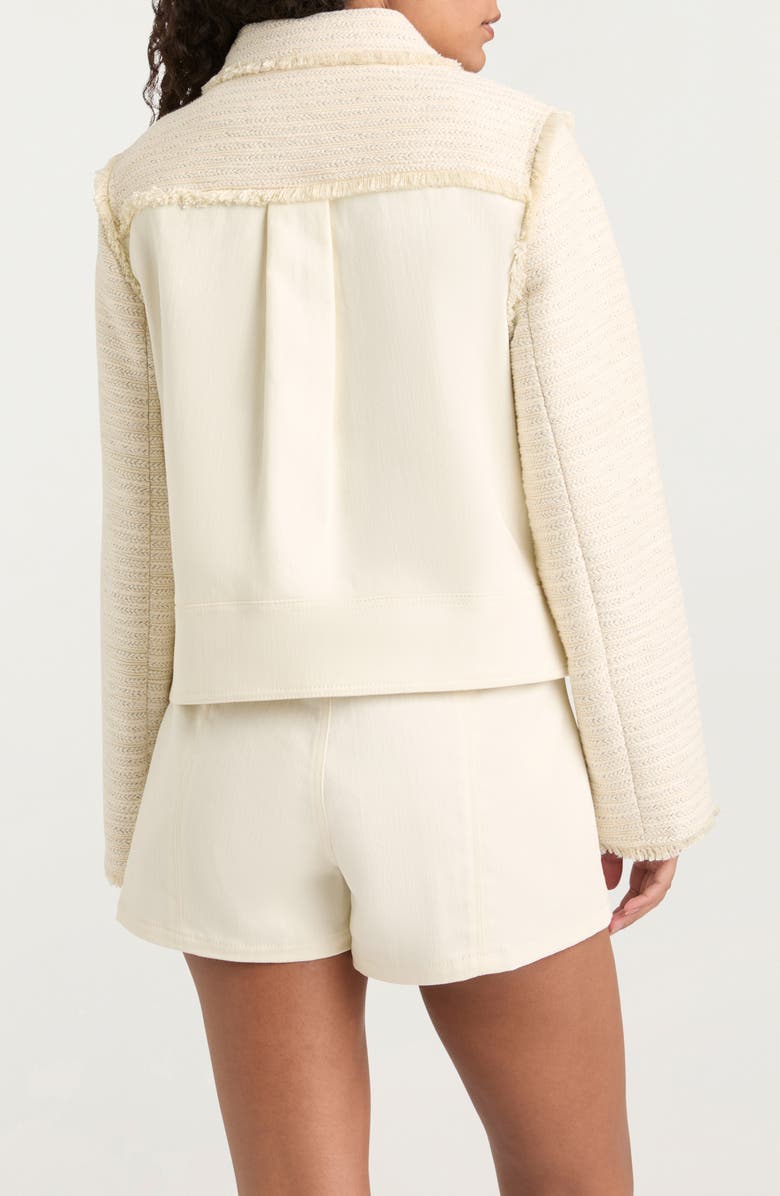 Cinq à Sept Liliana Braided Tweed Jacket, Alternate, color, 