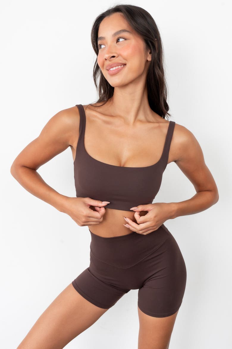 Cloud II Classic Bra, Alternate, color, Espresso