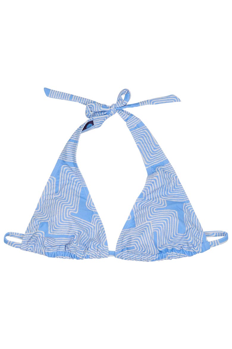 Inter Twine Womens Bikini Top, Alternate, color, Inter Twine Blue