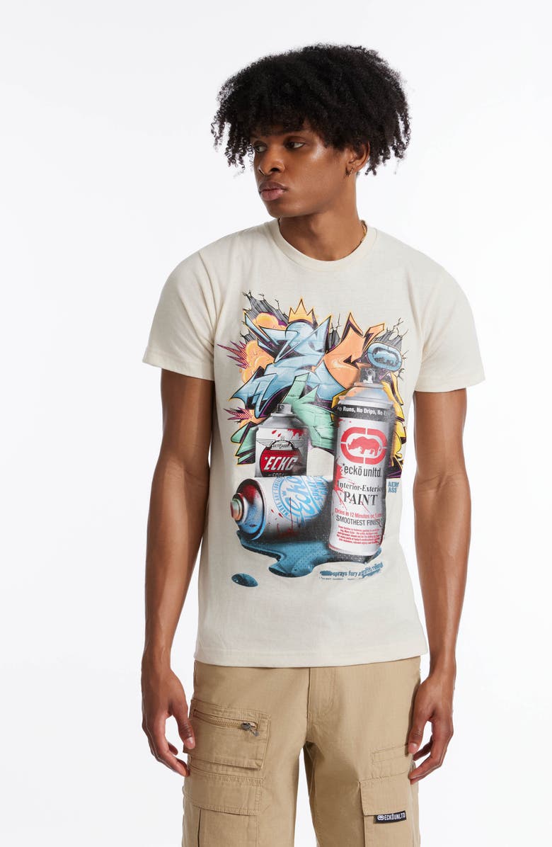 Ecko Unltd. Spray Town Down Tee, Main, color, 
