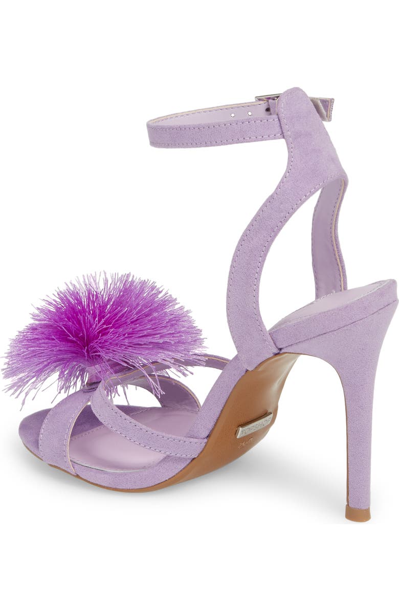 Topshop Renee Pompom Sandal, Alternate, color,