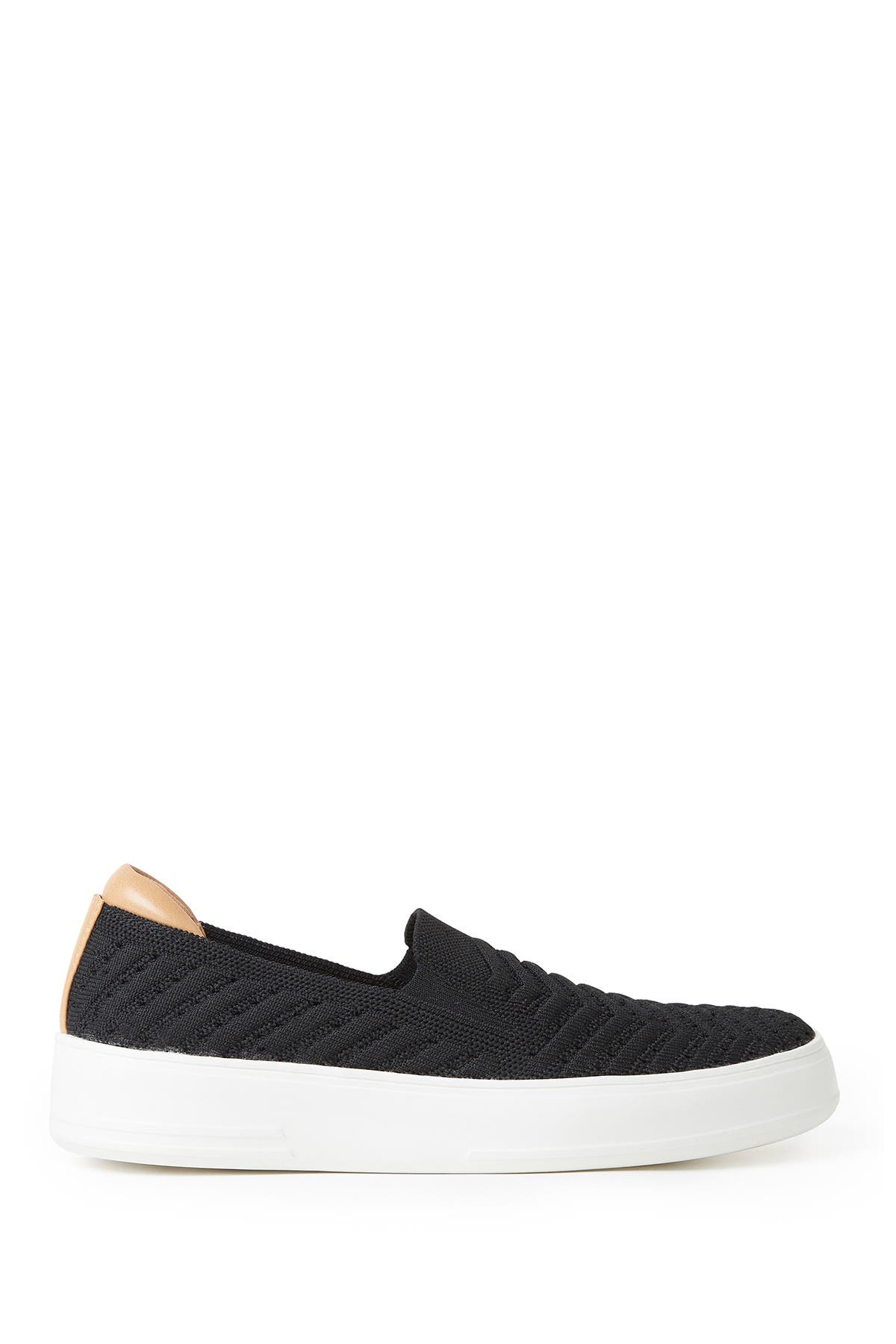 ORIGINAL COMFORT BY DEARFOAMS Sophie Knit Slip-On Sneaker, Alternate, color, Black2