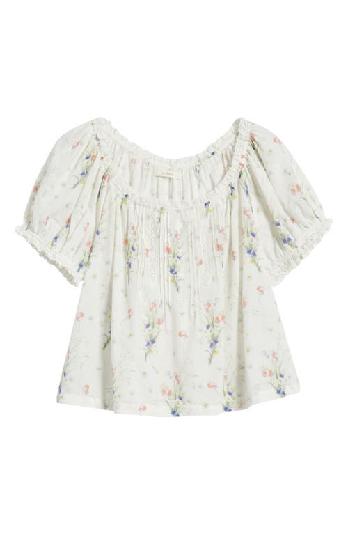 DOEN DÔEN FREDERICA FLORAL ORGANIC COTTON TOP
