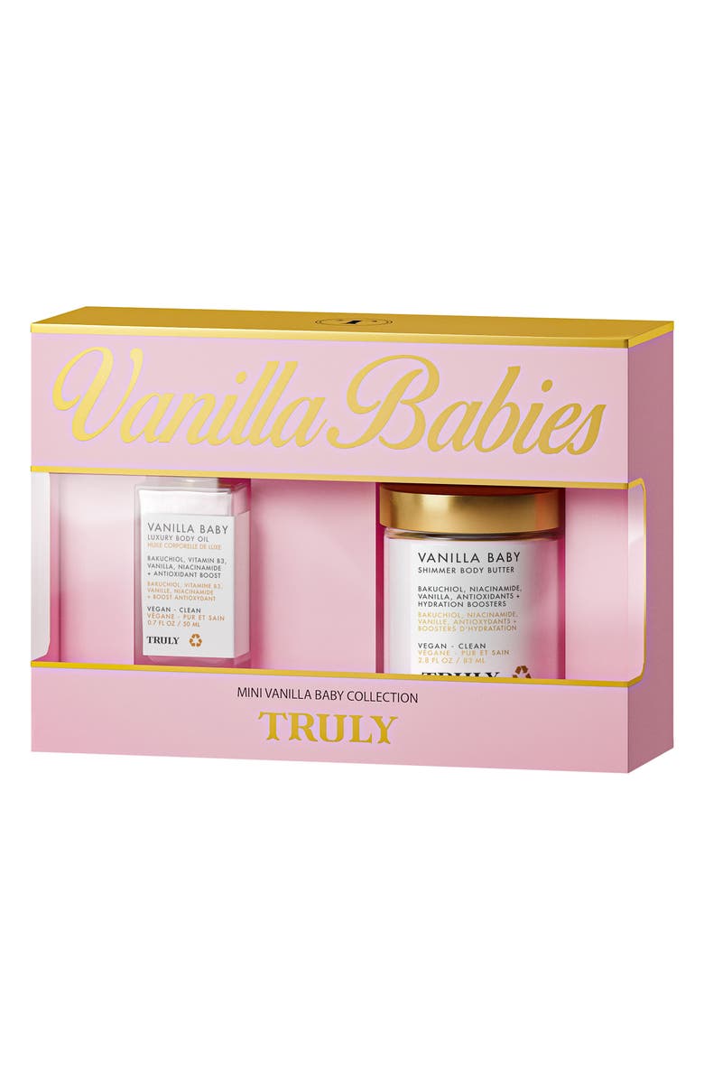 TRULY BEAUTY Vanilla Babies Mini Vanilla Baby Body Care Collection $40 Value, Alternate, color,