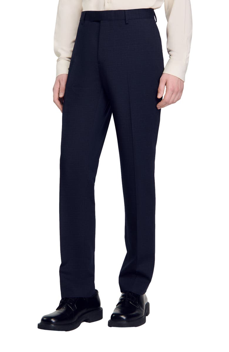 SANDRO Suit trousers, Main, color, 