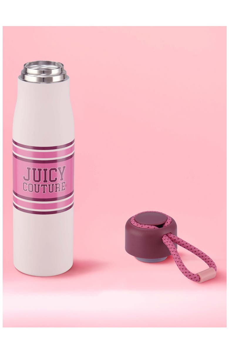 17-Ounce Stainless Steel Water Bottle, Alternate, color, VARSITY LOGO DOGWOOD PINK