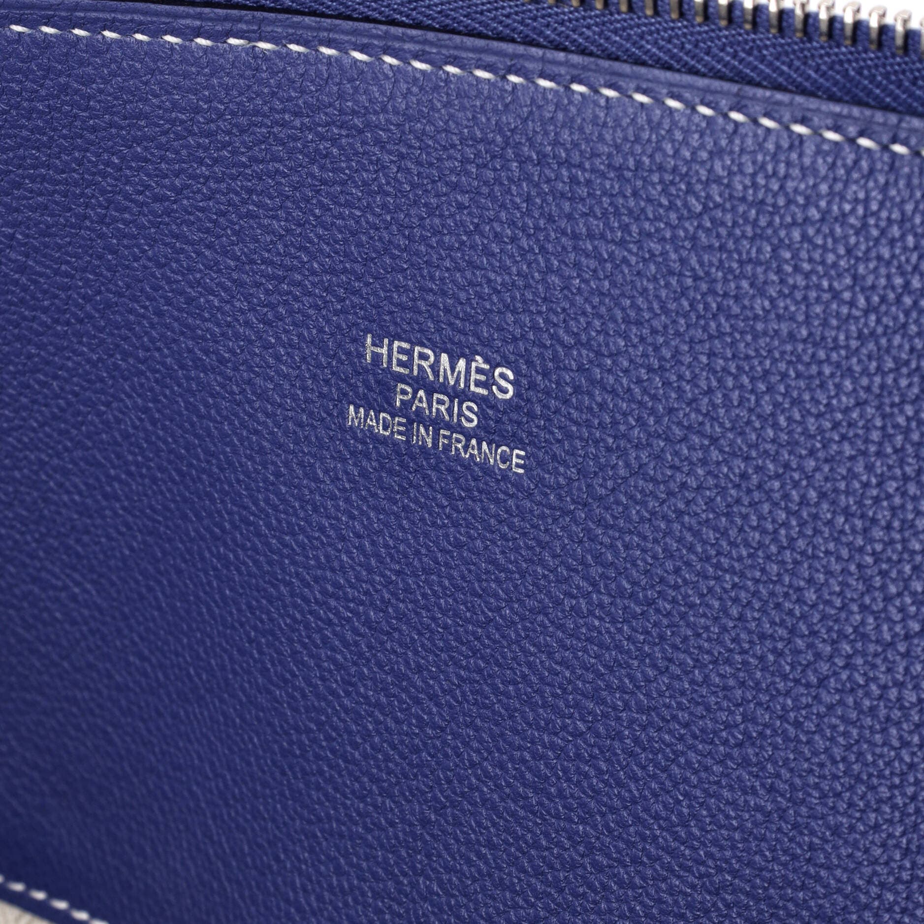 Pre-Owned Hermes Bolide Relax Bag Evercolor 45, Alternate, color, Bleu Brighton