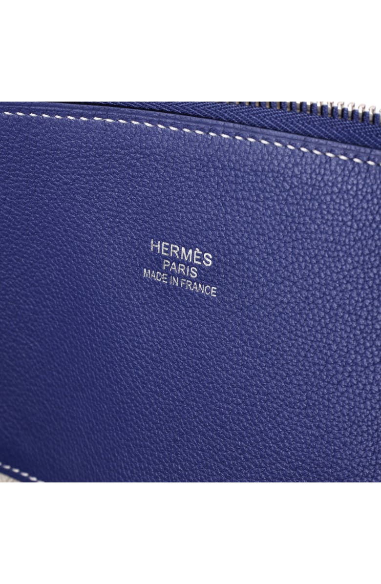 Pre-Owned Hermes Bolide Relax Bag Evercolor 45, Alternate, color, Bleu Brighton