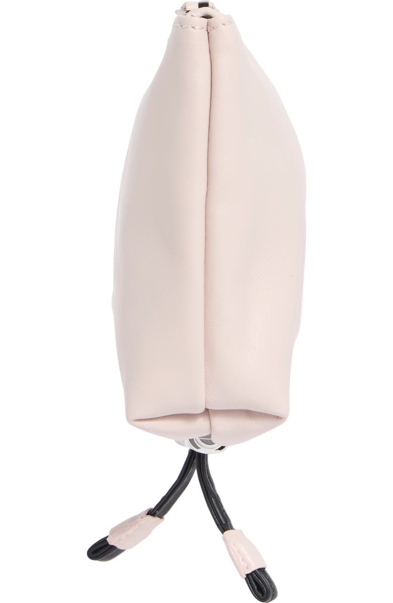 Longchamp Le Roseau Small Clutch, Alternate, color, Powder