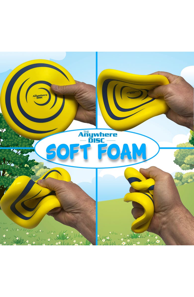 Anywhere Sports The Anywhere Disc, 8" Kids 3+, Alternate, color, Multicolored