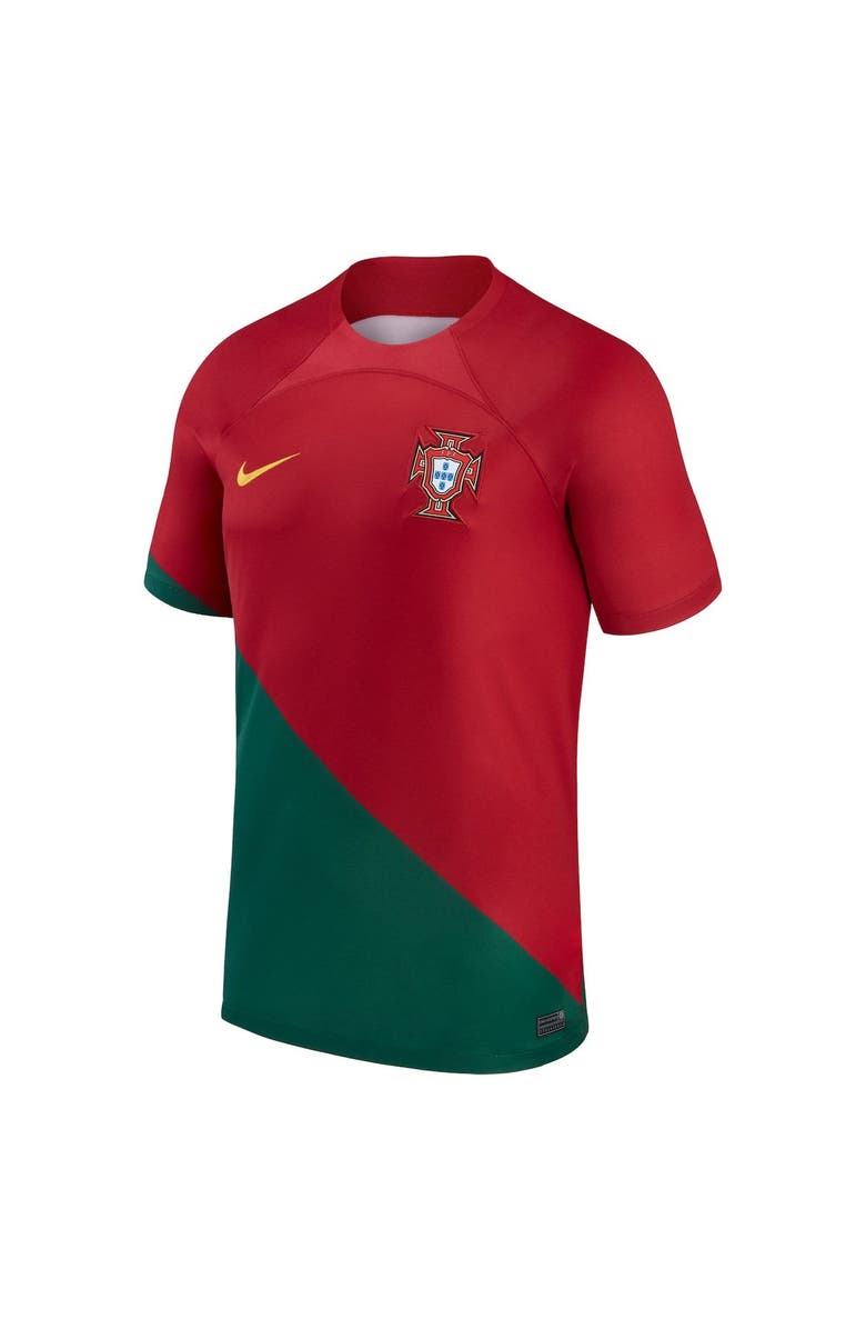 Nike Men's Nike Red Portugal National Team 2022/23 Home Breathe Stadium Replica Blank Jersey, Alternate, color, 