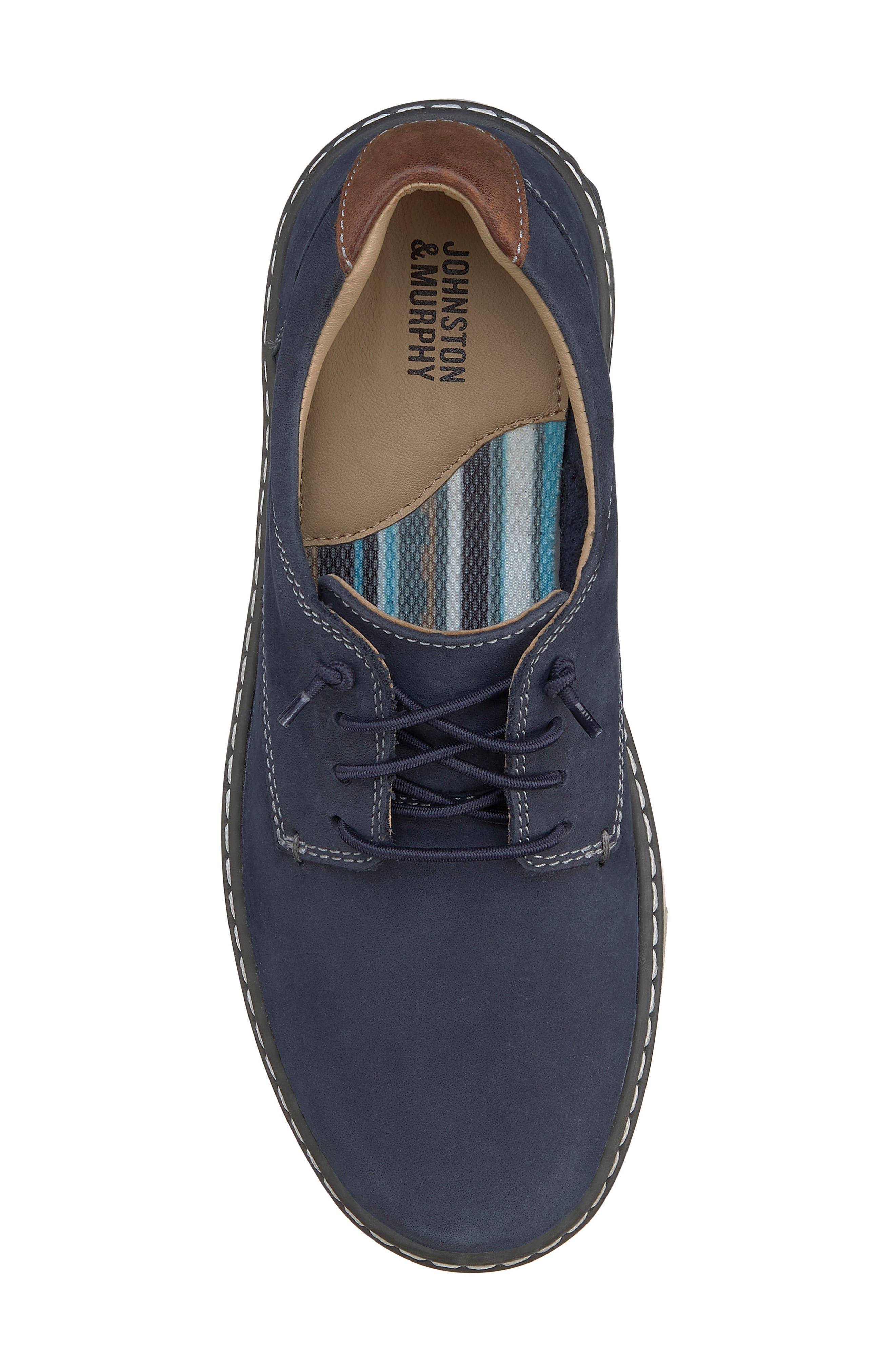 Kids' McGuffey Plain Toe Derby, Alternate, color, NAVY OILED