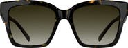 Kendra Scott Dira 56mm Rectangular Sunglasses