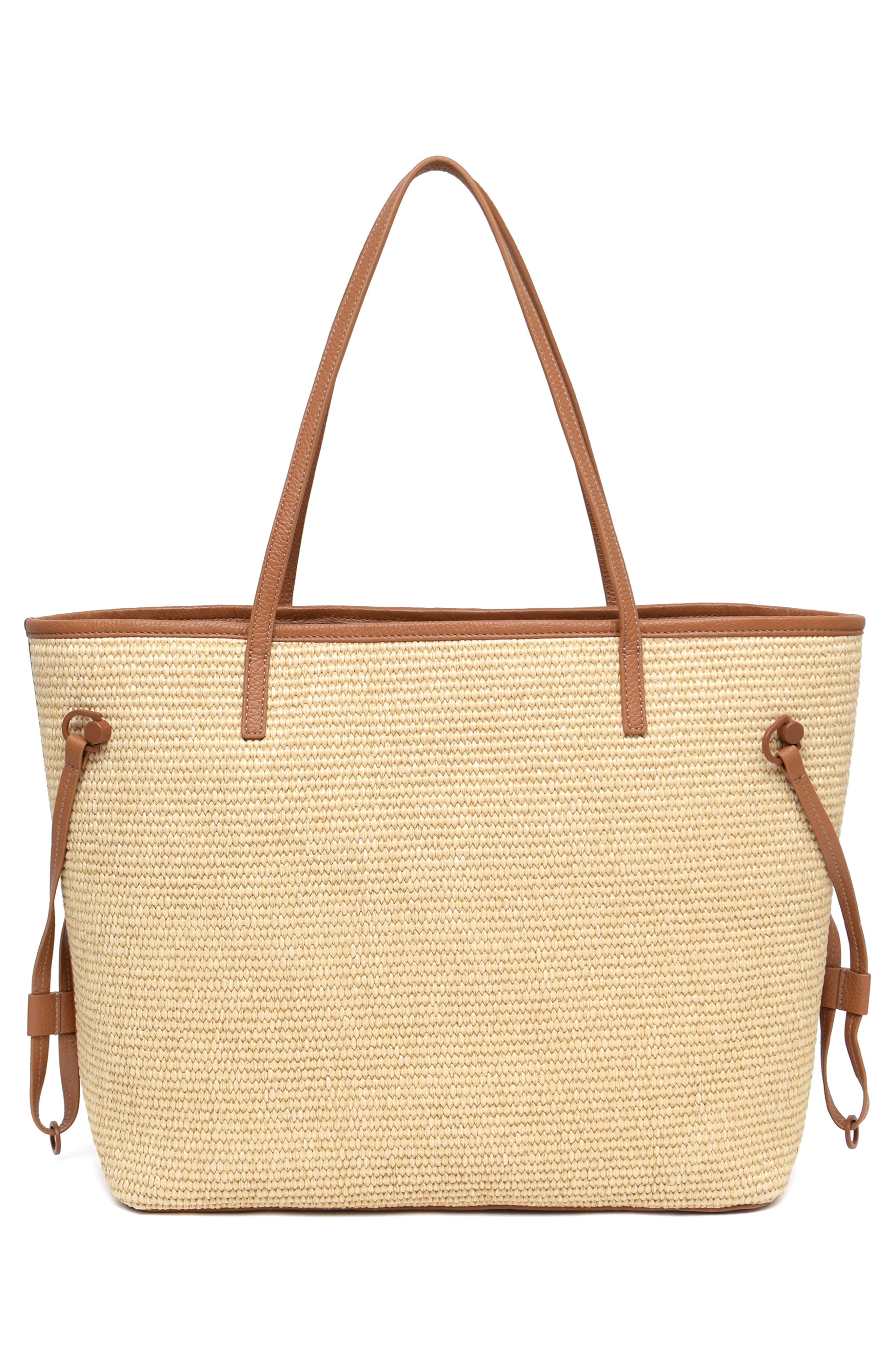 Thacker Kiera Woven Straw Tote, Alternate, color, Natural/ Tan