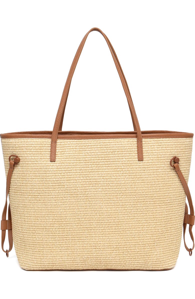 Thacker Kiera Woven Straw Tote, Alternate, color, Natural/ Tan