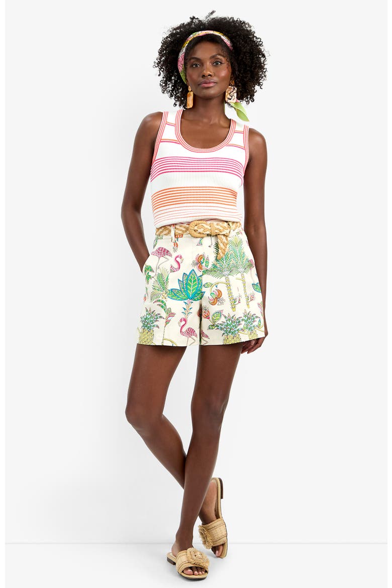 Noriah Flamingo Fizz Voile Short, Main, color, Flamingo Fizz Voile